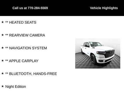 2025 RAM 1500 Big Horn/Lone Star