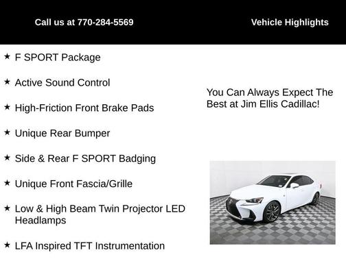 2019 Lexus IS 300 Base