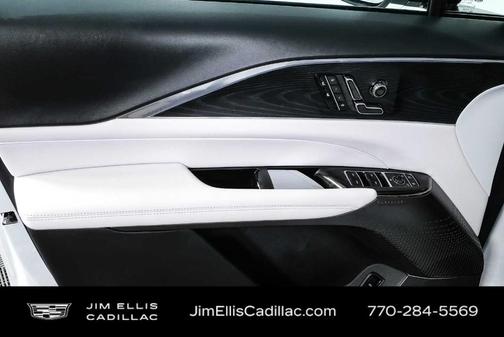Crystal White Tri-Coat 2024 Cadillac LYRIQ Sport