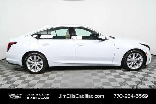 Vibrant White 2026 Cadillac CT5 Premium Luxury RWD