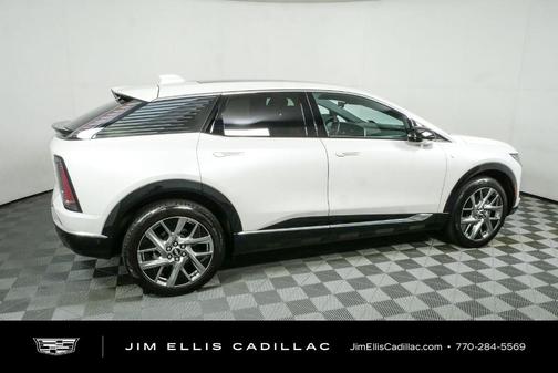 White 2025 Cadillac OPTIQ Luxury