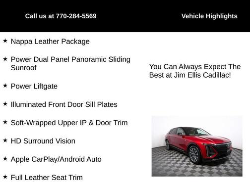 2024 Cadillac LYRIQ Sport