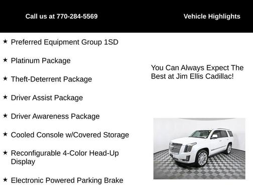 2020 Cadillac Escalade Platinum