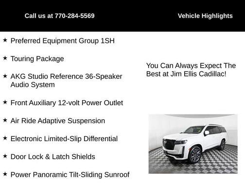 2023 Cadillac Escalade Sport Platinum