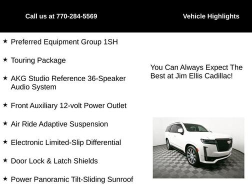 2023 Cadillac Escalade Sport Platinum