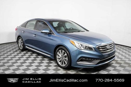 Nouveau Blue 2017 Hyundai SONATA Sport