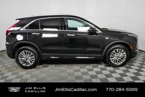 Stellar Black Metallic 2025 Cadillac XT4 Premium Luxury