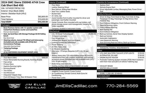 2024 GMC Sierra 2500 AT4X