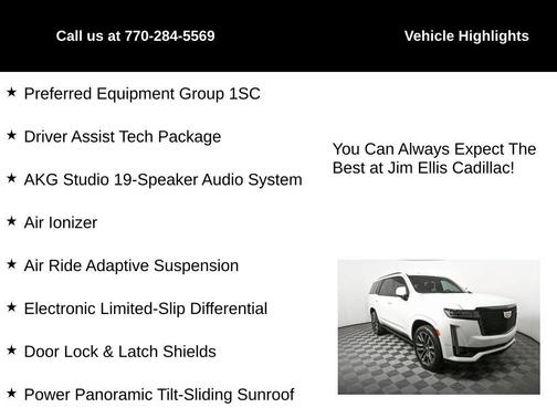 2021 Cadillac Escalade Sport