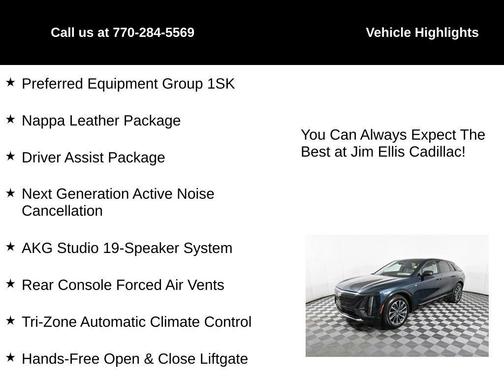 2024 Cadillac LYRIQ Sport