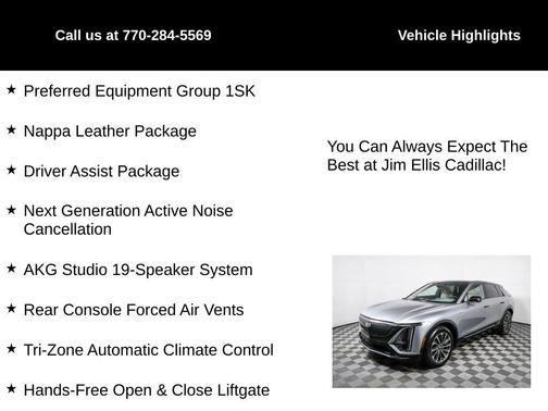 2024 Cadillac LYRIQ Sport