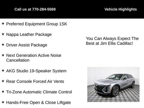 2024 Cadillac LYRIQ Sport