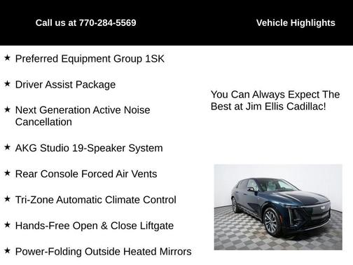 2024 Cadillac LYRIQ Sport