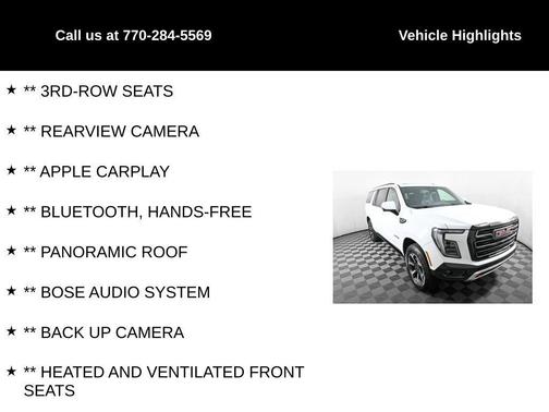 2025 GMC Yukon XL AT4 Ultimate