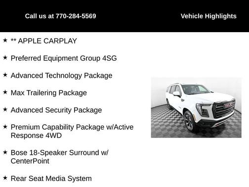 2025 GMC Yukon XL AT4 Ultimate