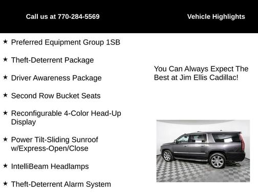 2017 Cadillac Escalade ESV Luxury