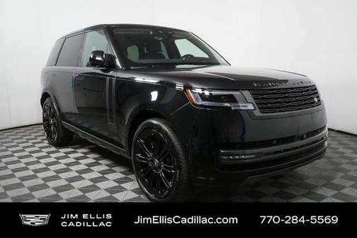 Santorini Black 2025 Land Rover Range Rover P400 SE