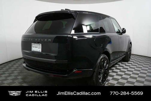 Santorini Black 2025 Land Rover Range Rover P400 SE