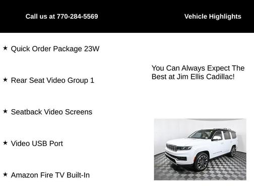 2022 Jeep Grand Wagoneer Series III