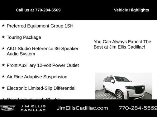 2023 Cadillac Escalade Sport Platinum