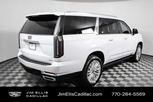 Vibrant White 2026 Cadillac Escalade ESV 4WD Luxury