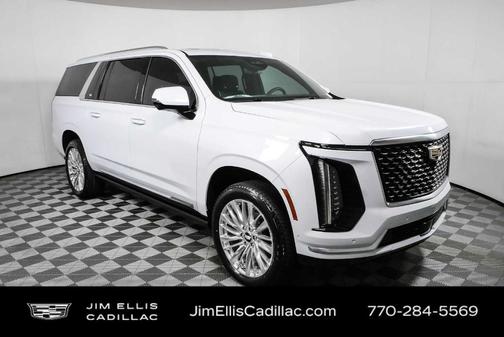 Vibrant White 2026 Cadillac Escalade ESV 4WD Luxury
