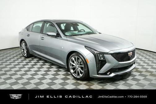 Gray 2026 Cadillac CT5 Sport RWD