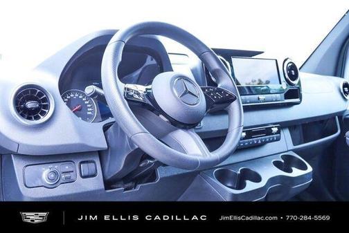 White 2025 Mercedes-Benz Sprinter 2500 144 WB Standard Roof Passenger