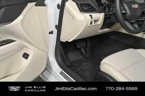 Crystal White Tri-Coat 2025 Cadillac CT4 Premium Luxury