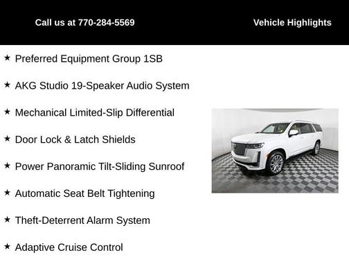 2022 Cadillac Escalade ESV Premium Luxury