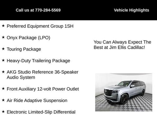 2023 Cadillac Escalade ESV Sport Platinum