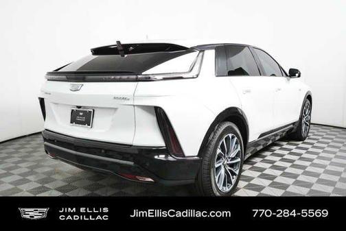 Crystal White Tri-Coat 2024 Cadillac LYRIQ Sport