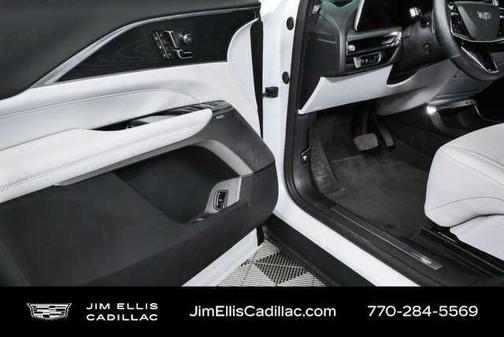Crystal White Tri-Coat 2024 Cadillac LYRIQ Sport