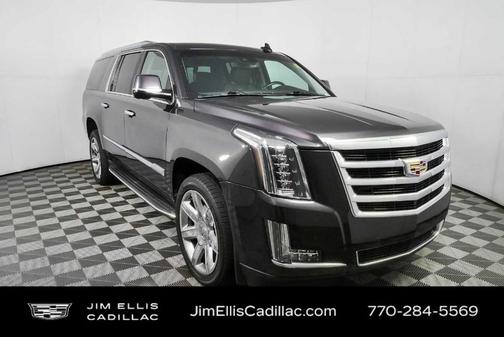 Dark Granite Metallic 2016 Cadillac Escalade ESV Luxury