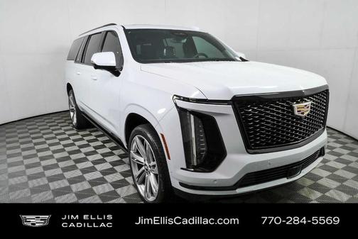 Vibrant White 2026 Cadillac Escalade ESV 4WD Sport