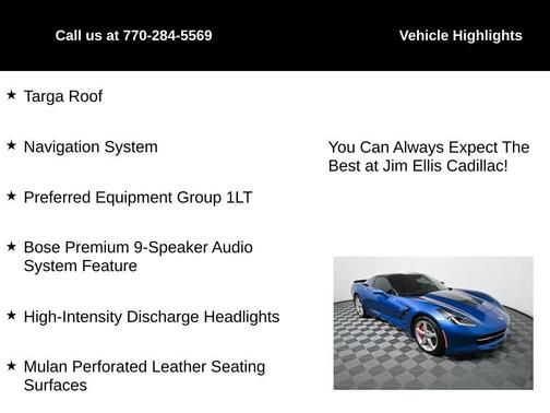 2014 Chevrolet Corvette Stingray Base