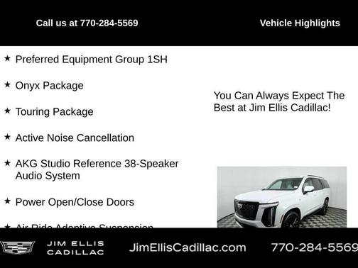 2026 Cadillac Escalade 4WD Platinum Sport