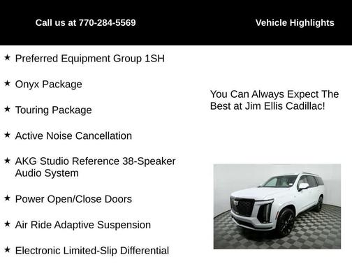 2026 Cadillac Escalade Platinum Sport