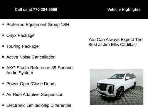 2026 Cadillac Escalade Platinum Sport