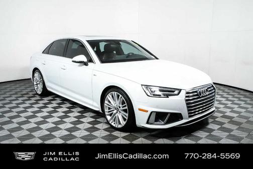 Glacier White Metallic 2019 Audi A4 2.0T Premium Plus
