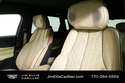 Crystal White Tri-Coat 2024 Cadillac LYRIQ Luxury