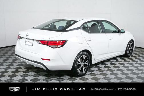 Cloud White 2020 Nissan Sentra SV