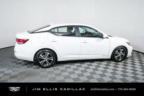 Cloud White 2020 Nissan Sentra SV
