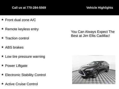 2019 Lexus RX 350 350