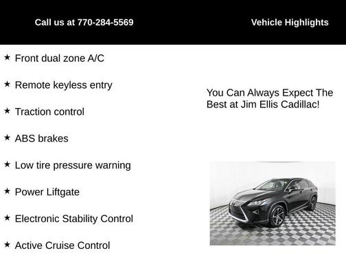 2019 Lexus RX 350 350