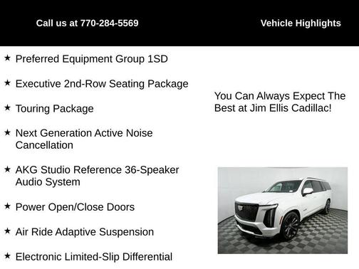 2025 Cadillac Escalade ESV V-Series