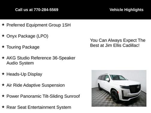 2023 Cadillac Escalade ESV Sport Platinum