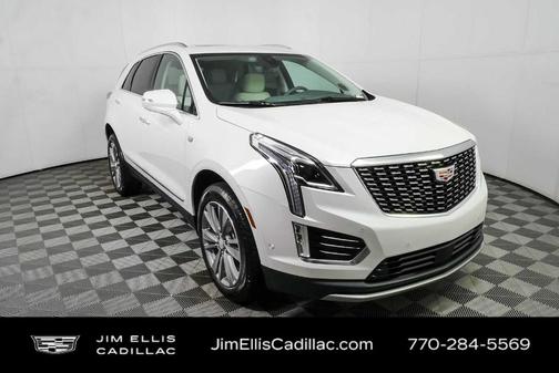 Crystal White Tri-Coat 2026 Cadillac XT5 Premium Luxury