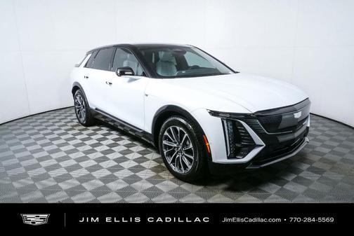 White 2027 Cadillac LYRIQ Sport