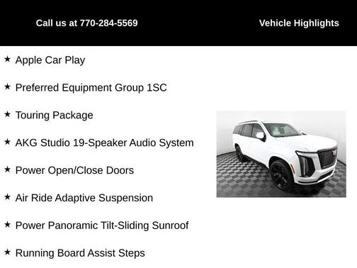 2025 Cadillac Escalade Sport